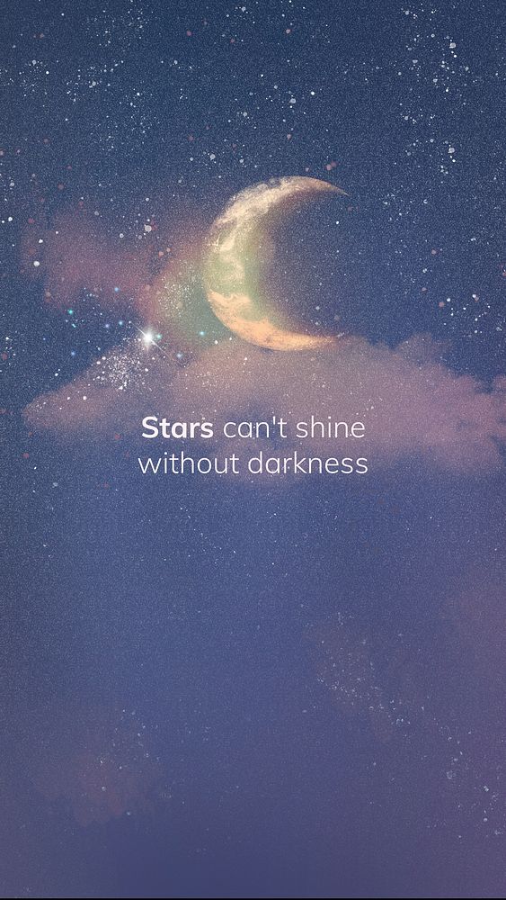 Inspirational quote Instagram story template