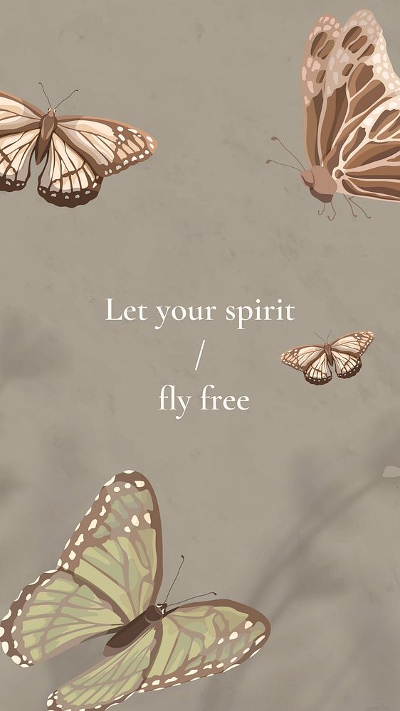 Freedom quote Instagram story template