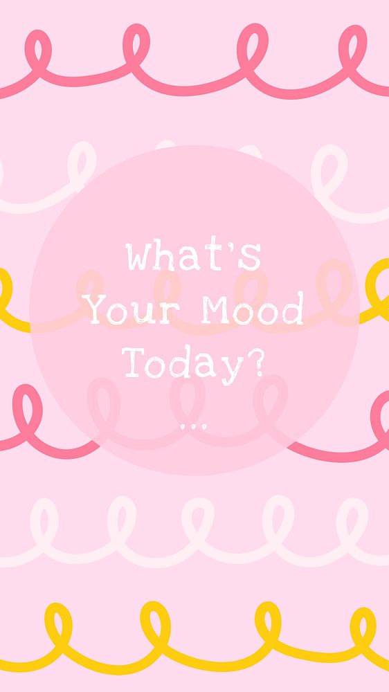 What's your mood? Facebook story template