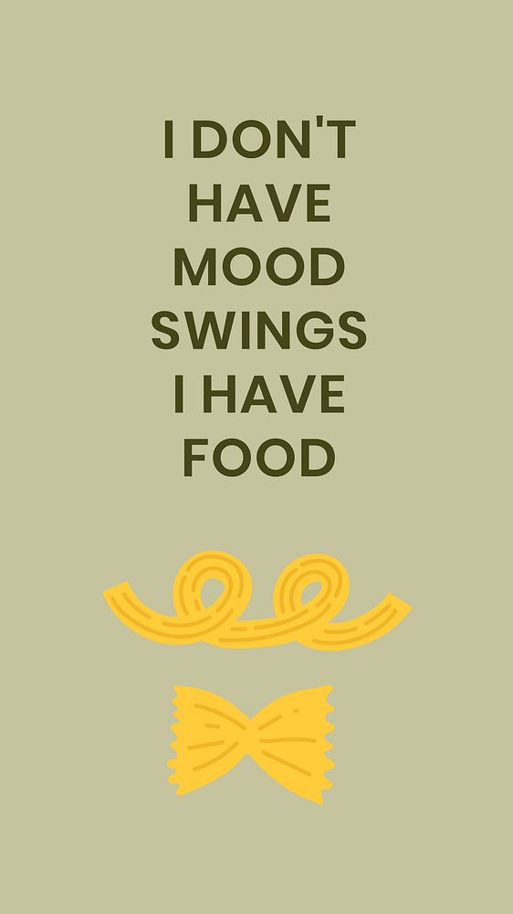Food quote Instagram story template Free Photo rawpixel