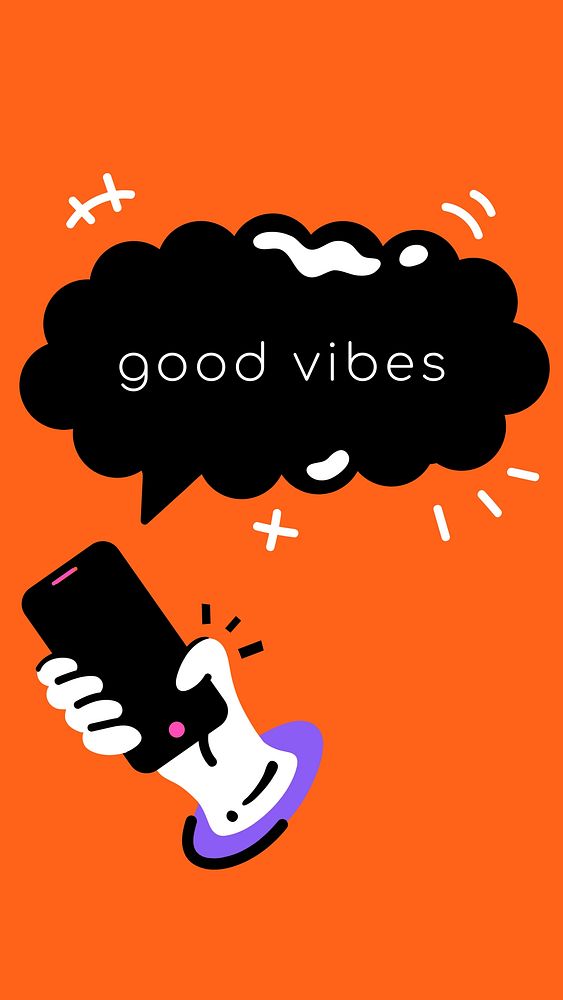 Good vibes  social story template