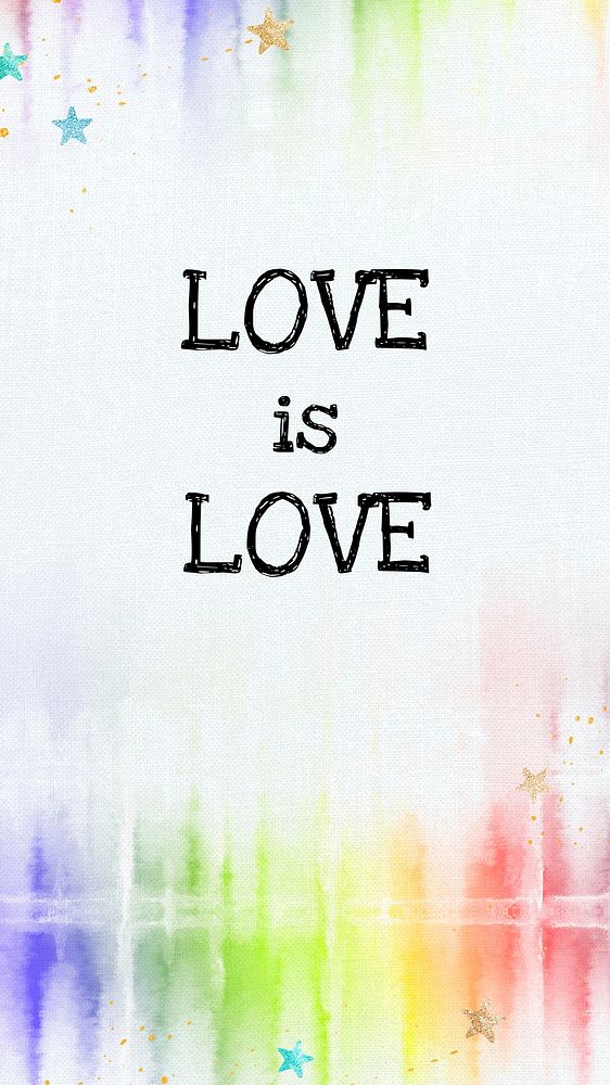 Equal love quote Facebook story template