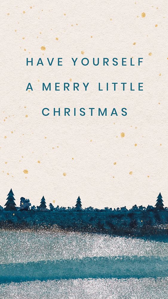 Christmas greeting  Facebook story template