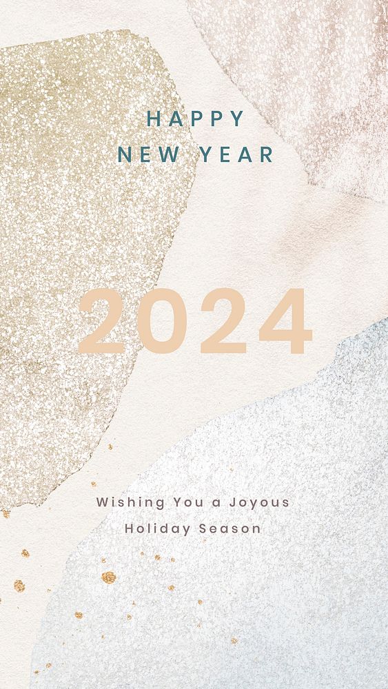 New Year 2024 Instagram story template