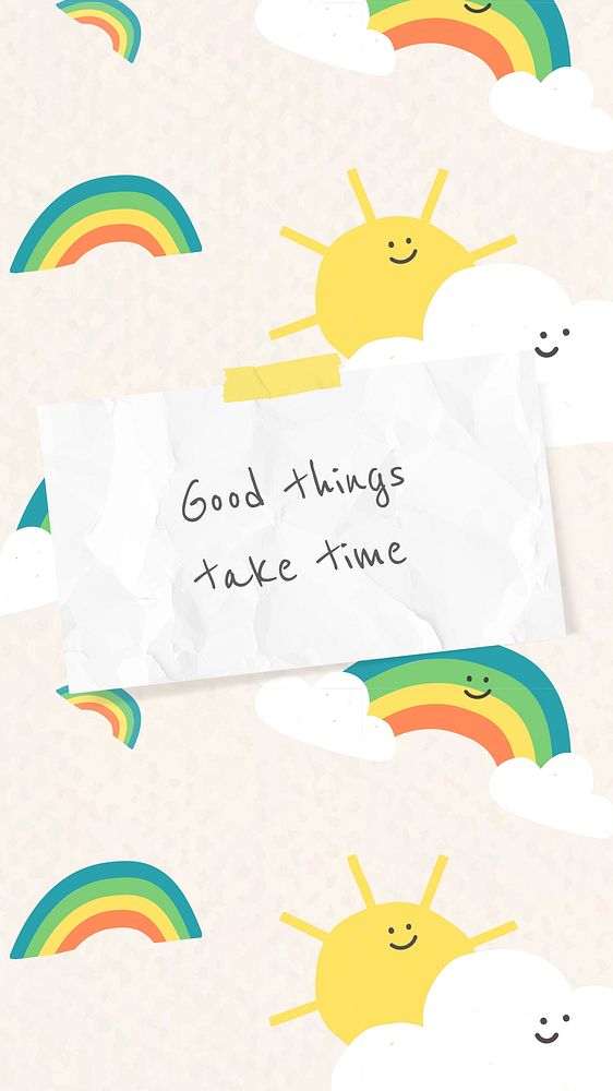 Inspirational quote Instagram story template