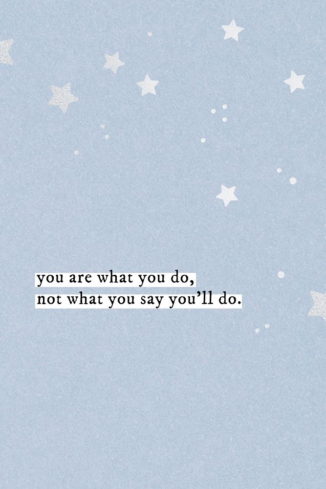 Cute motivational quote template