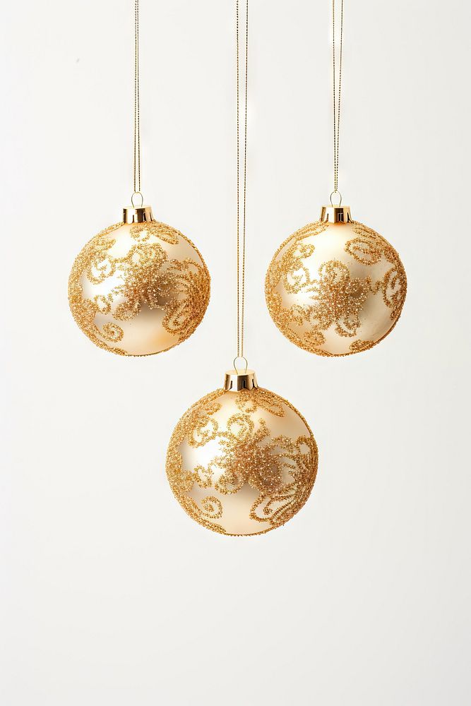 Christmas decoration gold chandelier christmas. AI generated Image by rawpixel.