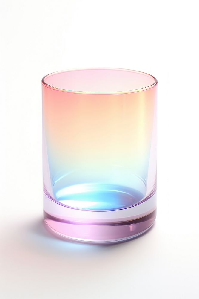 Barb glass vase white background. AI generated Image by rawpixel.