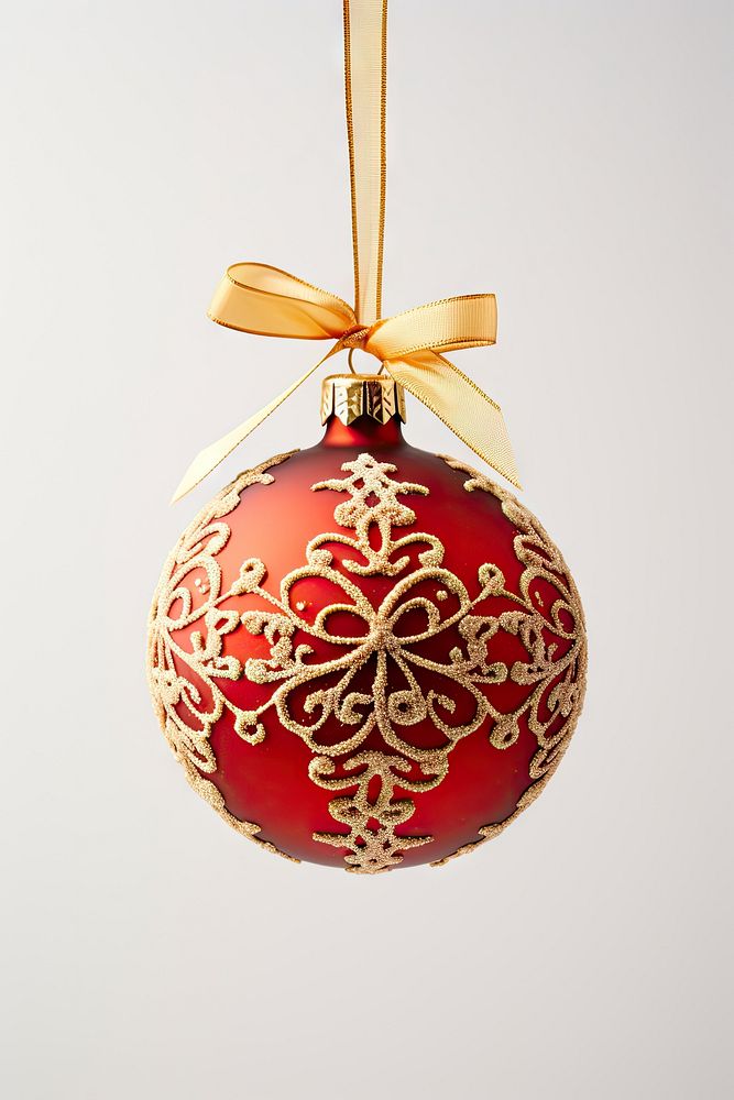 Christmas decoration christmas gold red. AI generated Image by rawpixel.