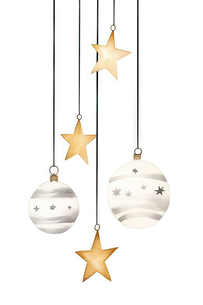 Decoration christmas hanging christmas decoration. AI generated Image by rawpixel.