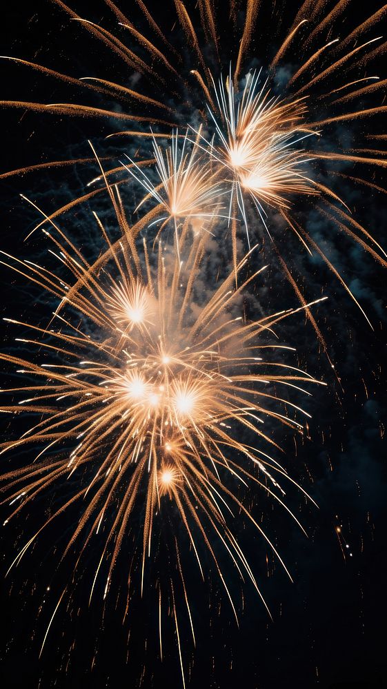 Fireworks night sparkler outdoors. AI generated Image by rawpixel.