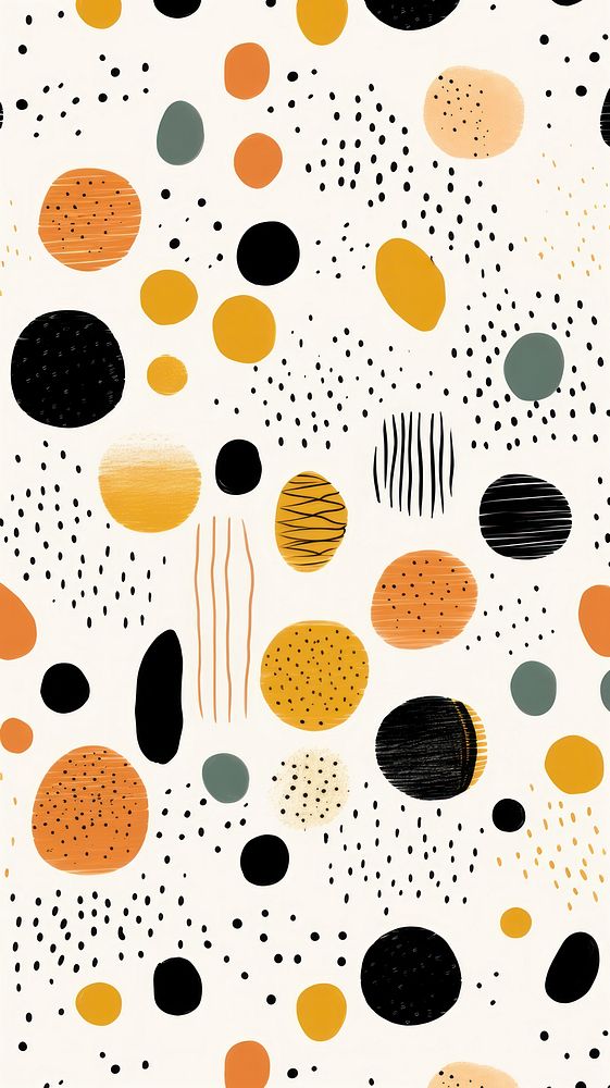 Seals pattern art backgrounds. AI generated Image by rawpixel.