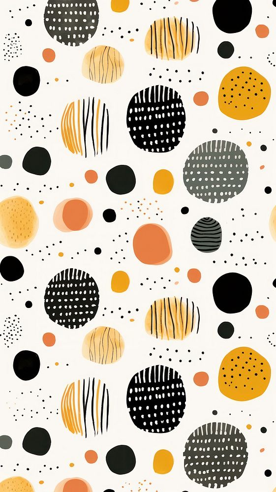 Seals pattern backgrounds repetition. AI generated Image by rawpixel.