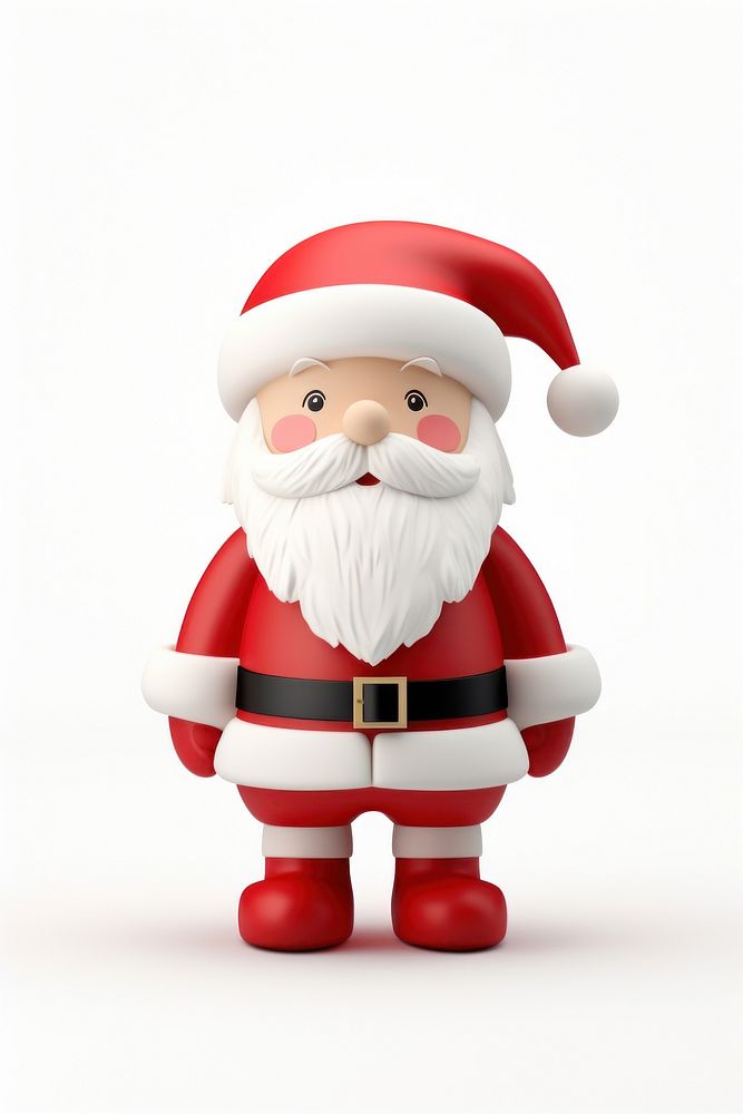 Santa Claus figurine snowman winter. AI generated Image by rawpixel.