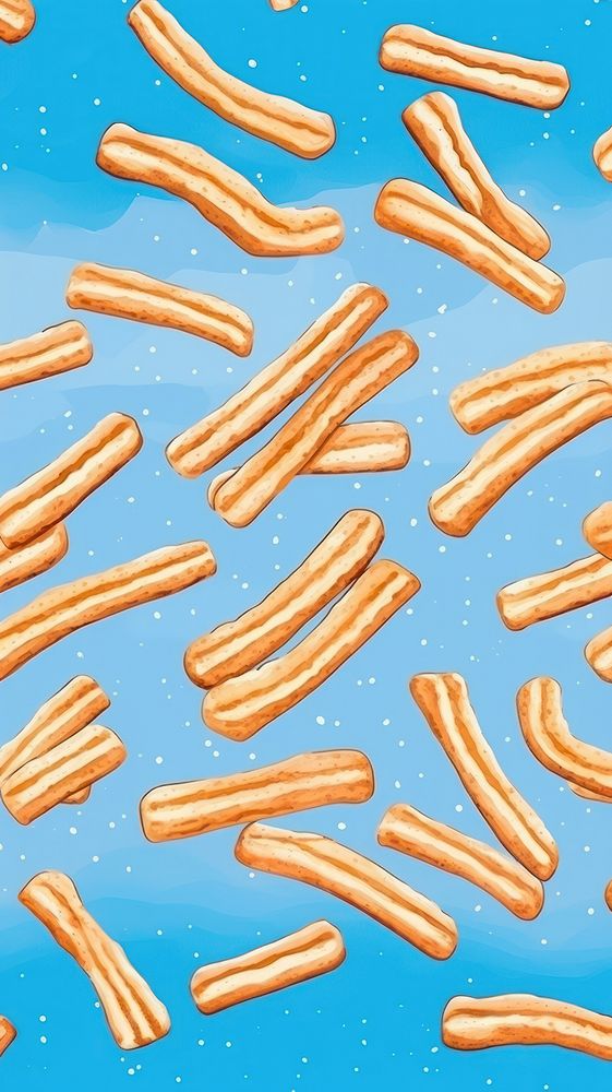 Churros backgrounds food text. AI generated Image by rawpixel.