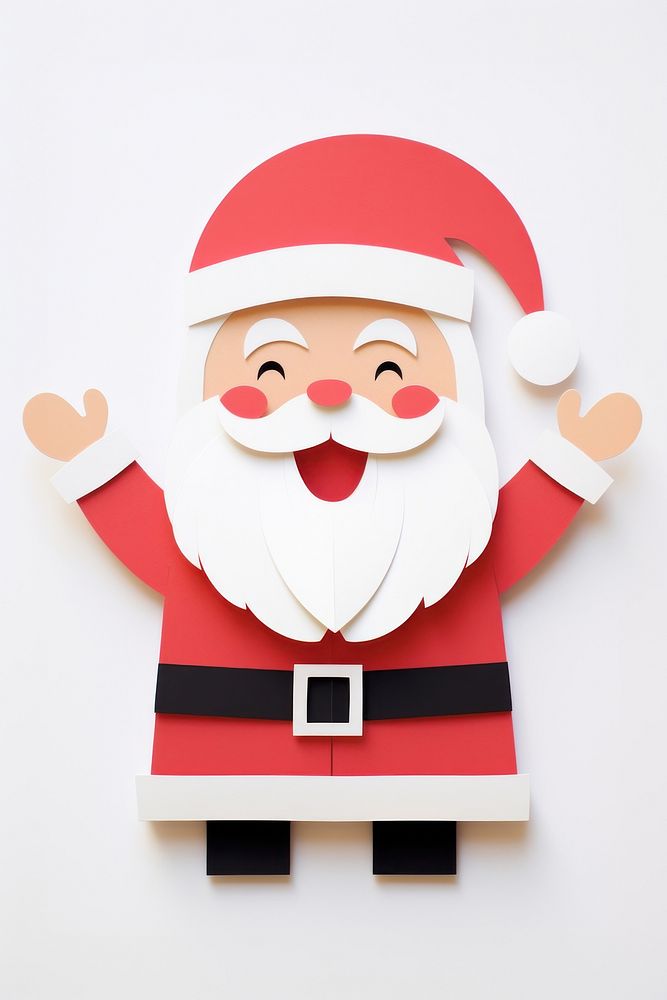 Santa Claus face anthropomorphic representation. AI generated Image by rawpixel.