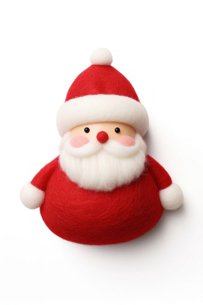 Santa Claus snowman winter toy. AI generated Image by rawpixel.