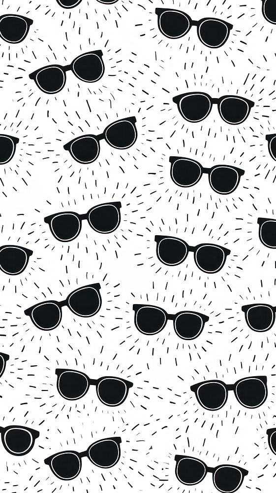 Sun glasses pattern backgrounds sunglasses. AI generated Image by rawpixel.