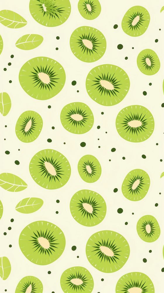 Kiwi backgrounds pattern fruit. AI generated Image by rawpixel.