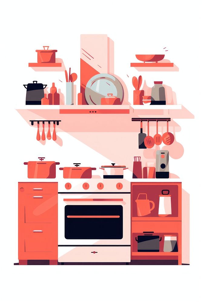 Cookoing appliance kitchen countertop. AI generated Image by rawpixel.