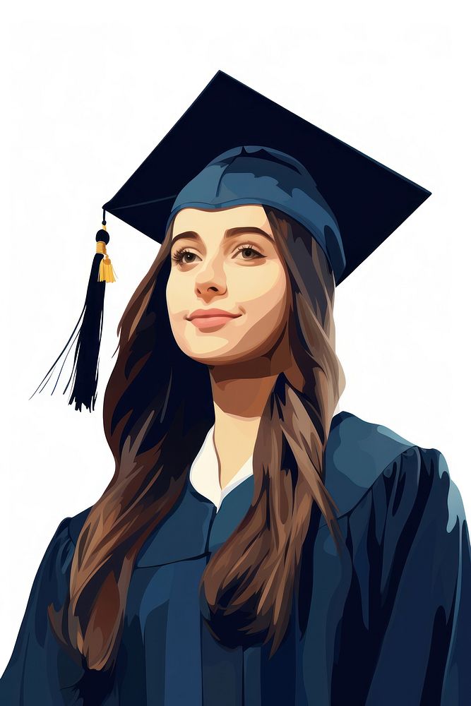 Graduation graduation adult intelligence. AI generated Image by rawpixel.