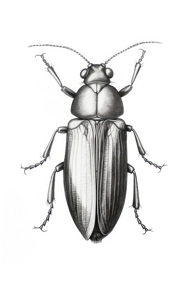  Insect drawing animal sketch. AI generated Image by rawpixel.