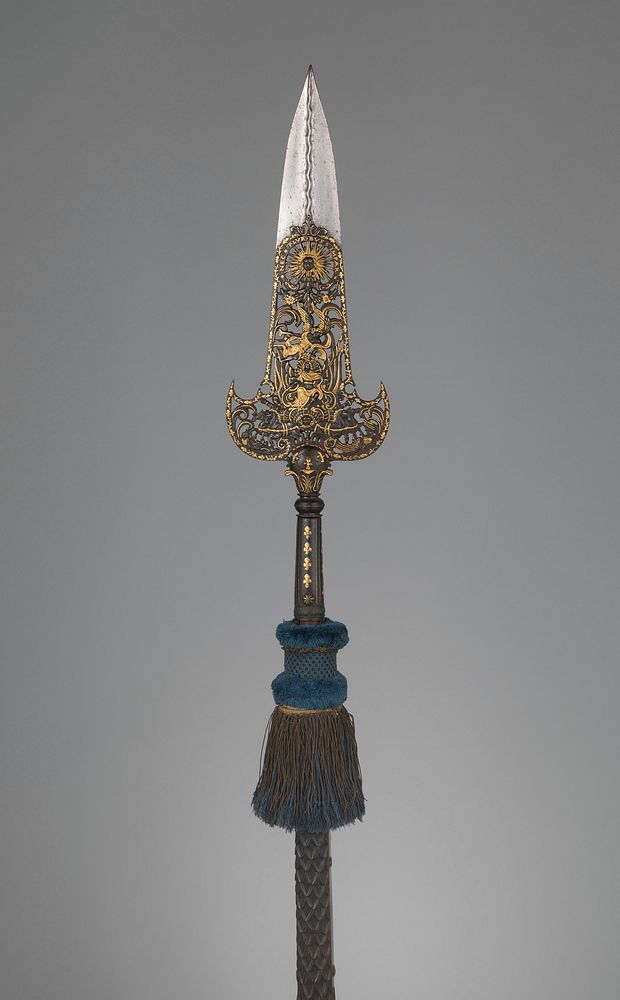 Partisan Carried by the Bodyguard of Louis XIV (1638–1715, reigned from 1643)