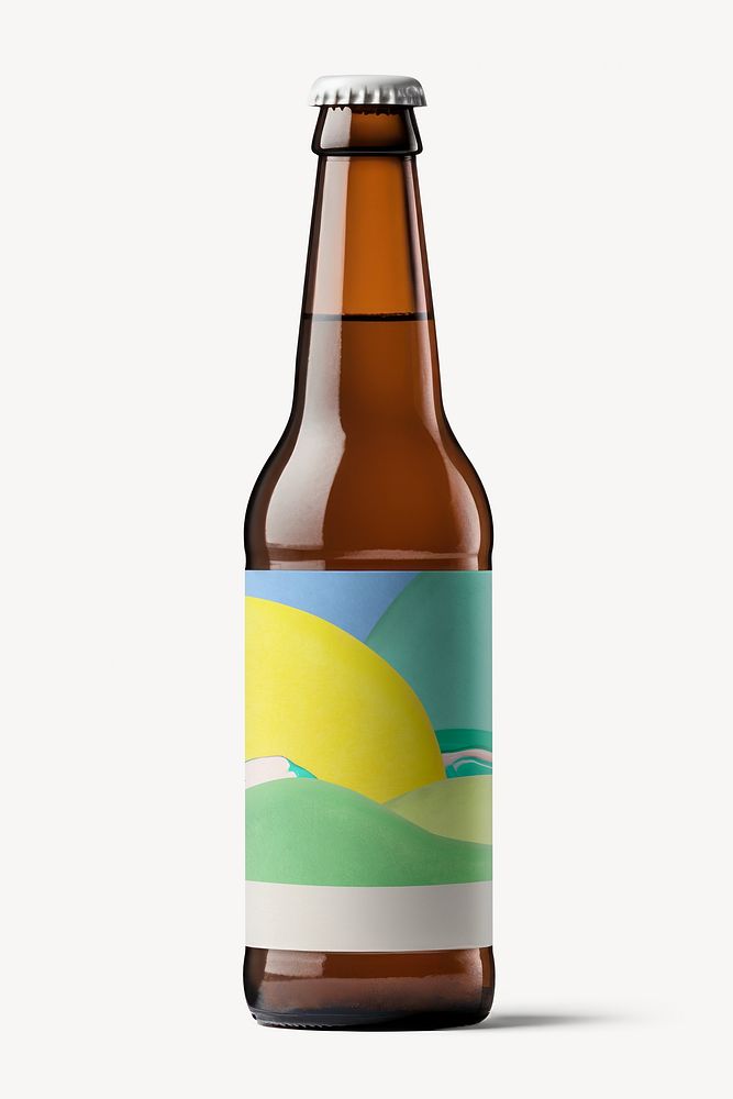 Beer bottle, beverage packaging design