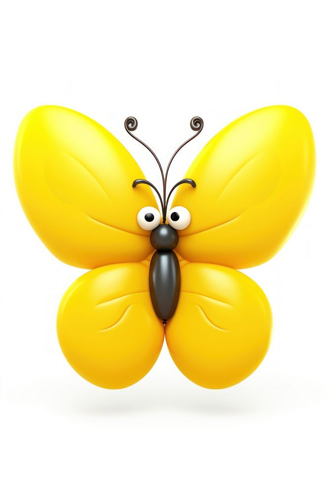 Butterfly balloon animal insect. AI generated Image by rawpixel.