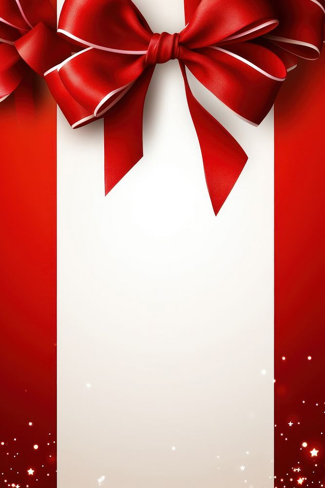 A festive gift ribbon frame background backgrounds red celebration. AI generated Image by rawpixel.