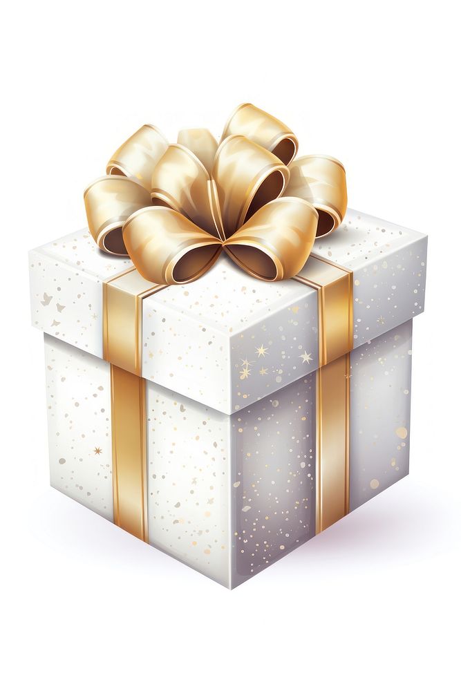 A present gift bow box. AI generated Image by rawpixel.