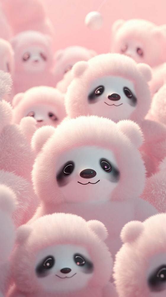 Christmas panda mammal toy representation. AI generated Image by rawpixel.