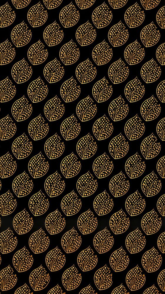 Thai gold pattern backgrounds repetition textured. AI generated Image by rawpixel.