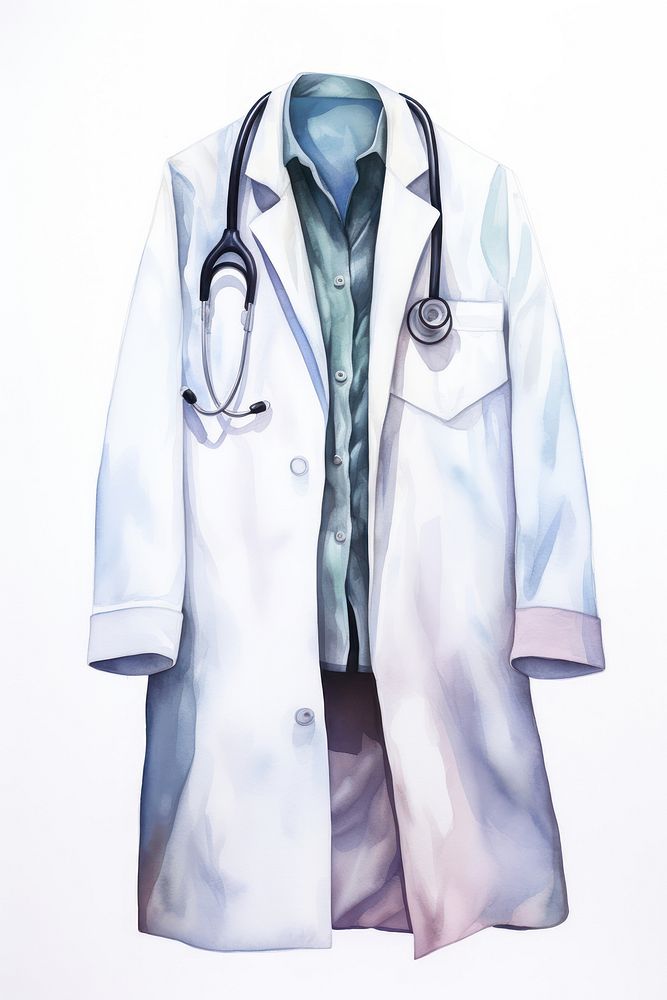 Stethoscope doctor coat protection. AI generated Image by rawpixel.