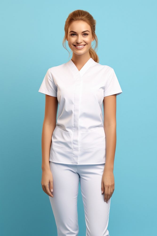 Blouse happiness portrait standing. AI generated Image by rawpixel.