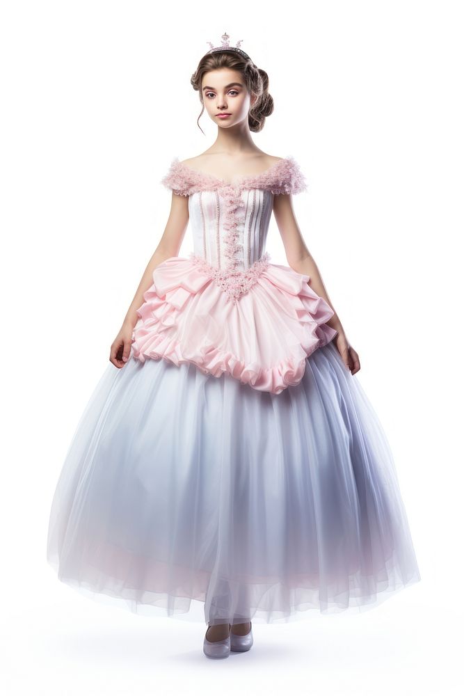 Princess costume fashion dancing. AI generated Image by rawpixel.