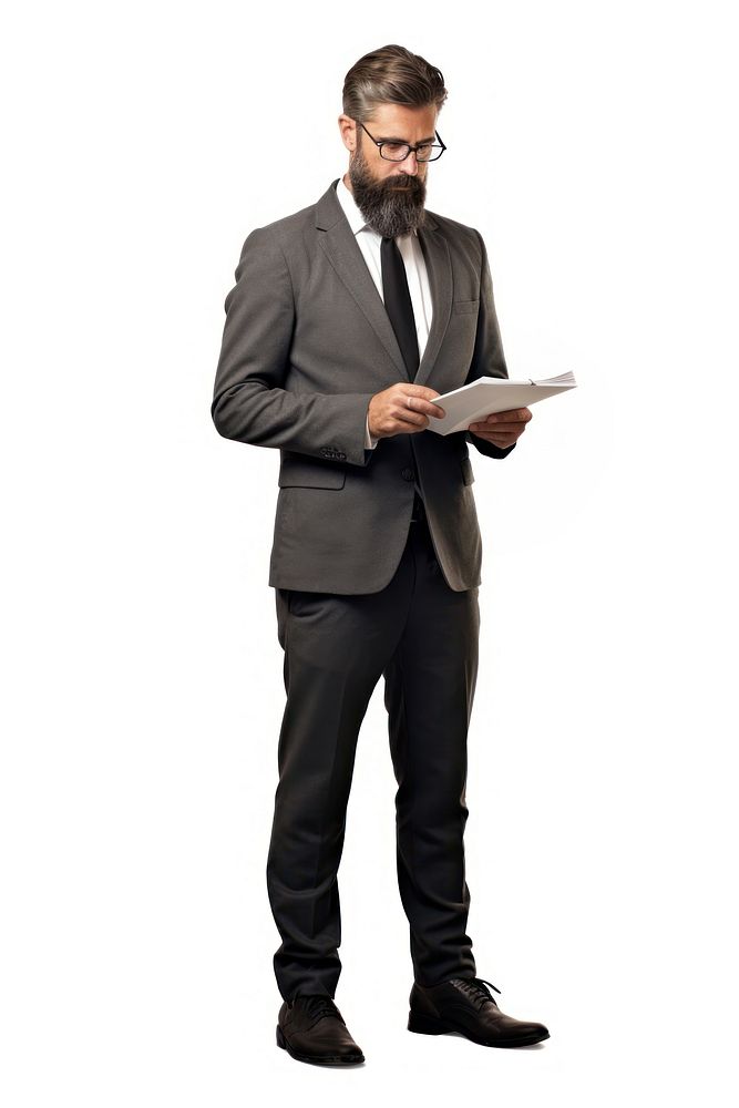 Reading standing tuxedo blazer. AI generated Image by rawpixel.