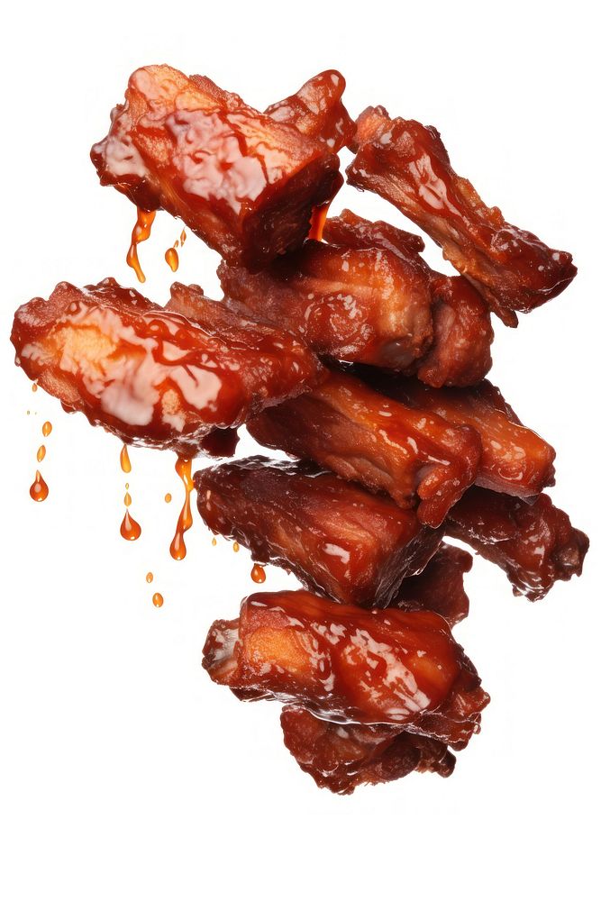 BBQ meat food ribs bbq. AI generated Image by rawpixel.