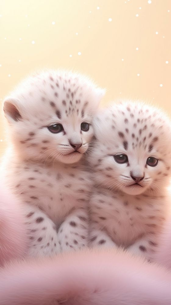 Baby cheetah wildlife animal mammal. AI generated Image by rawpixel.