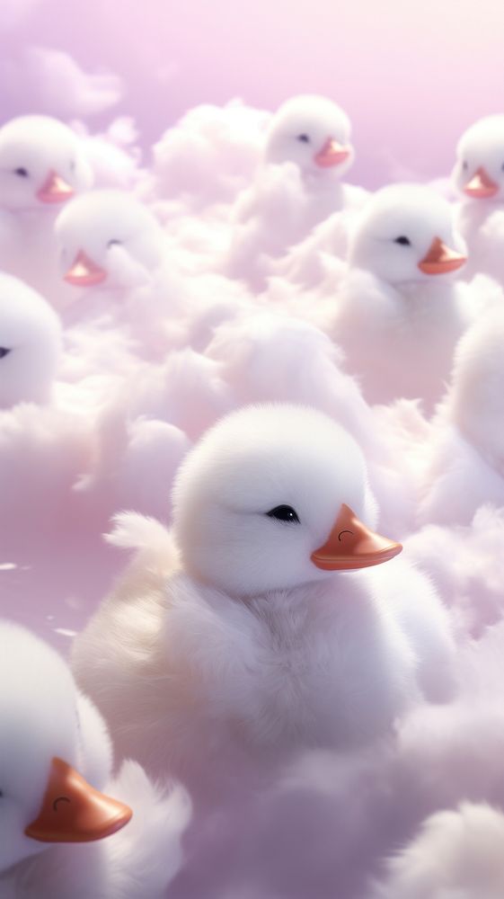 Duck outdoors animal nature. AI generated Image by rawpixel.