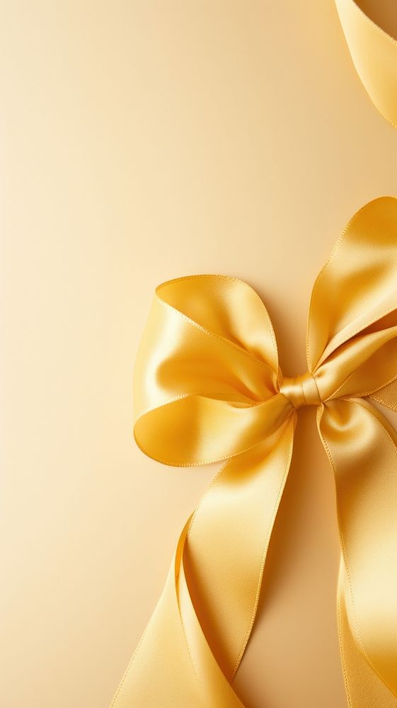 Golden ribbon paper backgrounds celebration. AI generated Image by rawpixel.