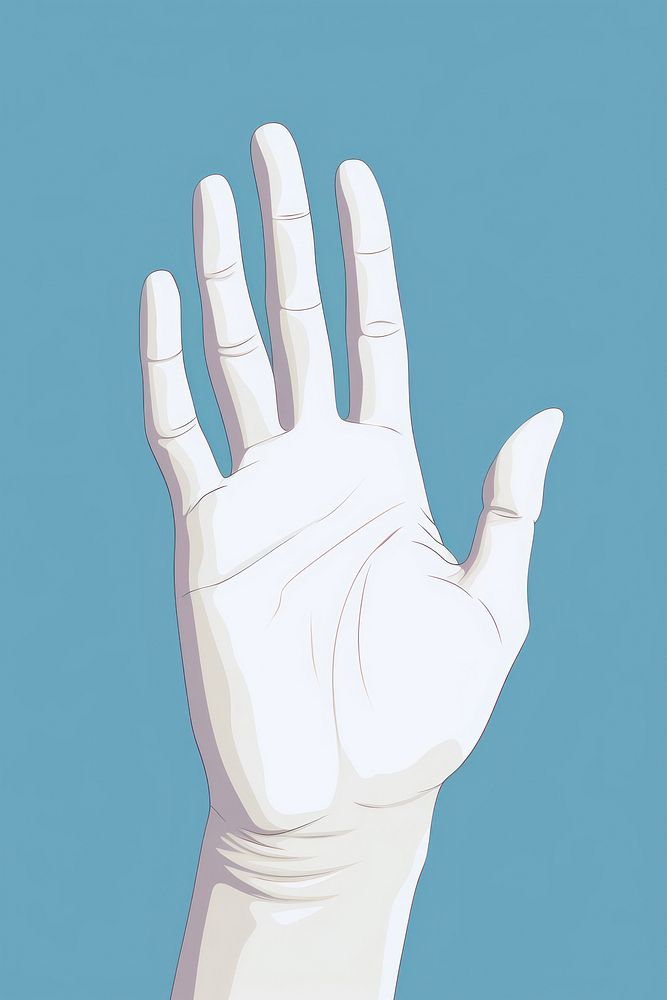 Hand finger glove human. AI generated Image by rawpixel.