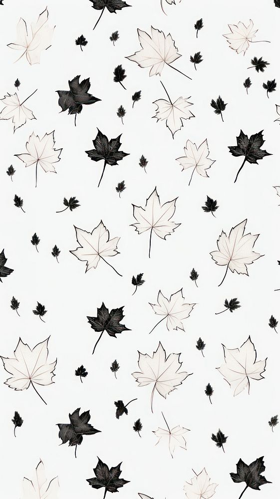 Maple backgrounds wallpaper pattern. AI generated Image by rawpixel.