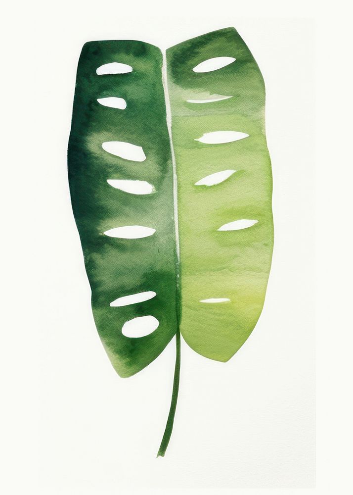 Jungle plant leaf nature. AI generated Image by rawpixel.
