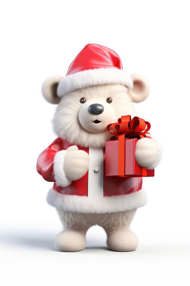 Gift snowman winter white. AI generated Image by rawpixel.