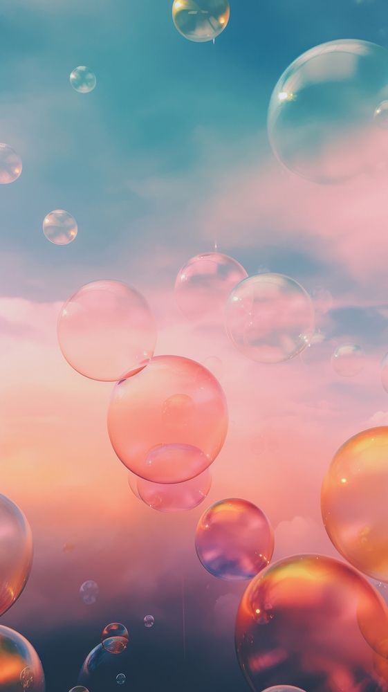 Outdoors balloon sphere bubble. AI generated Image by rawpixel.