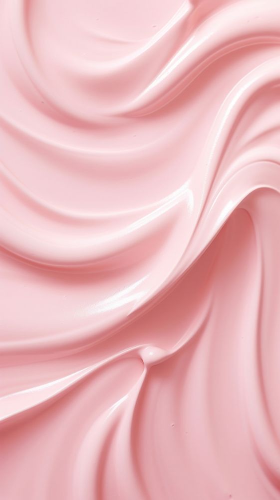 Cream dessert icing pink. AI generated Image by rawpixel.