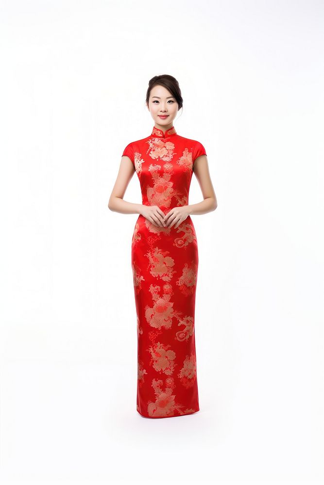 Chinese new year dress fashion adult. AI generated Image by rawpixel.