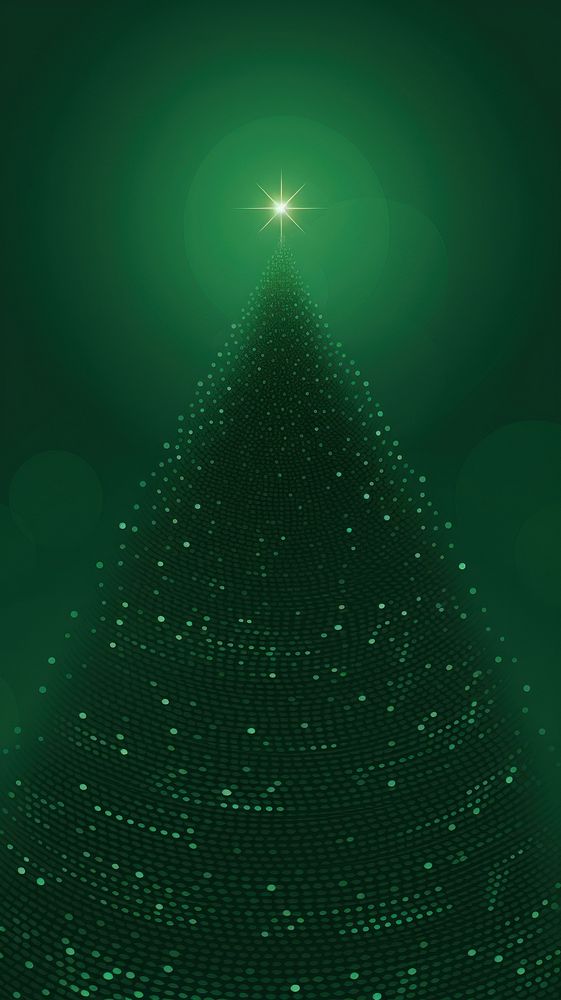 Christmas tree green backgrounds outdoors. AI generated Image by rawpixel.