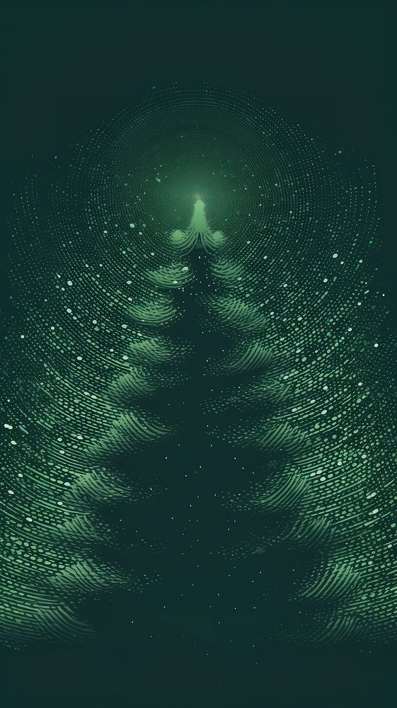 Christmas tree green backgrounds nature. AI generated Image by rawpixel.